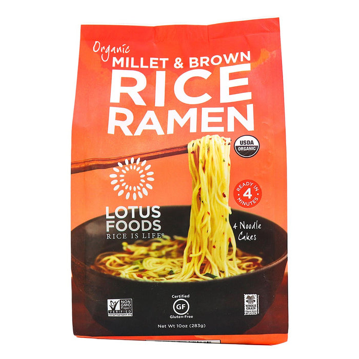 Lotus Rice - Millet & brown Rice Ramen, 283 g