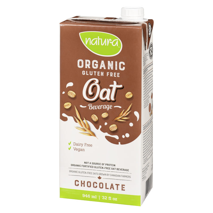 Natur-a - Organic Oat Beverage, Chocolate, 946 mL