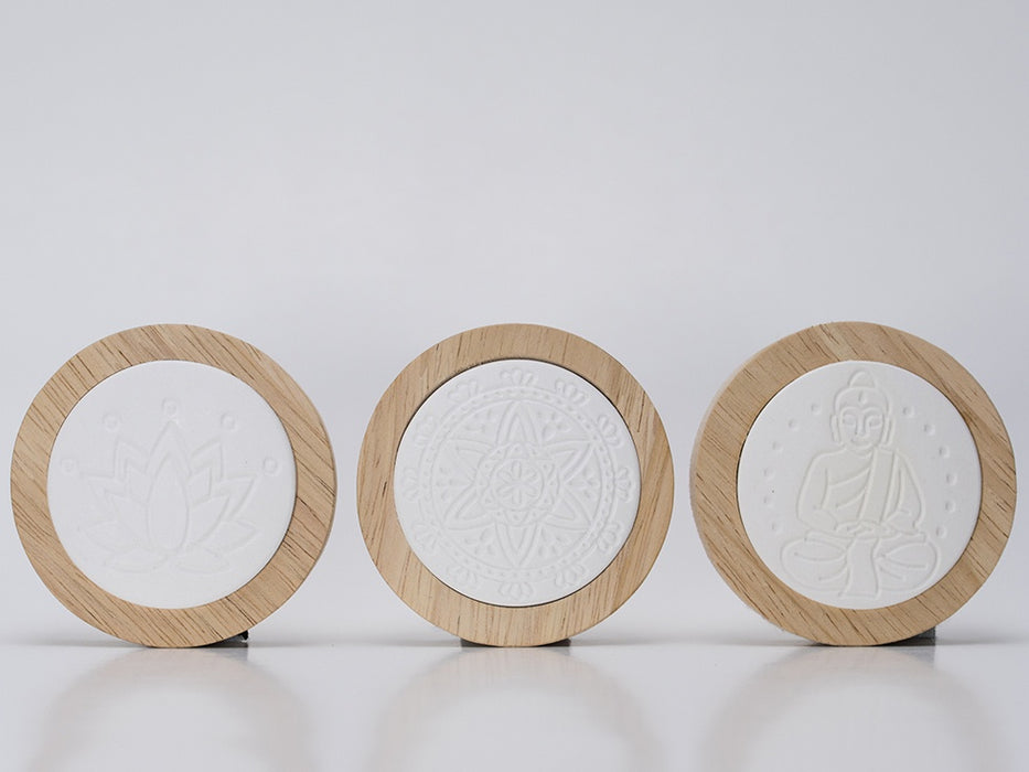 Le Comptoir Aroma - Aromatherapy Pebbles, 1 Set Of 3