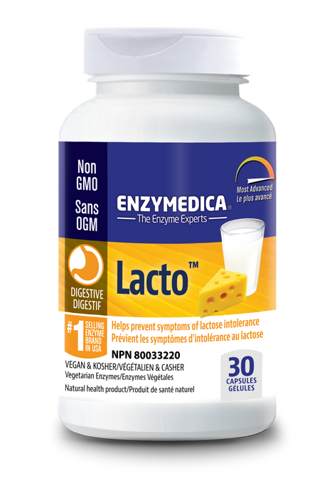 Enzymedica - Lacto, 30 Capsules