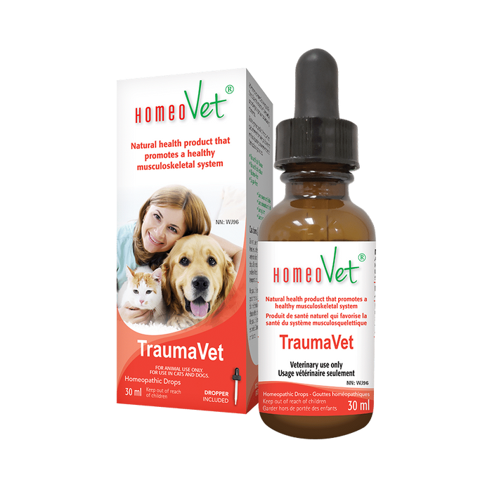 HomeoVet Homeopathic Drops - TraumaVet, 30 mL