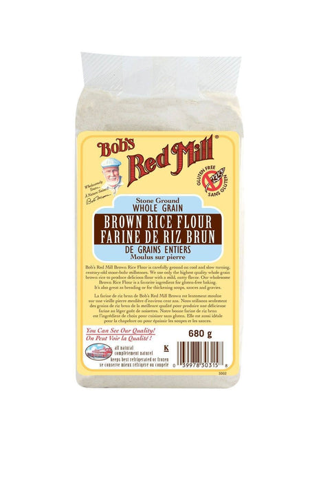 Bob's Red Mill - Brown Rice Flour, 680 g