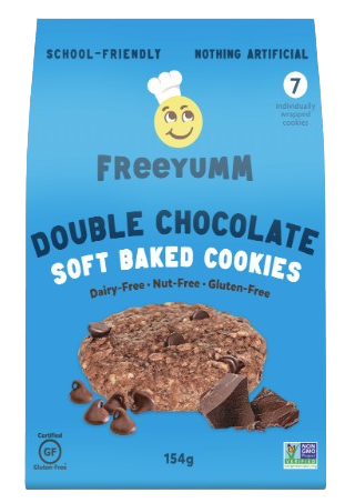 FreeYumm - Double Chocolate Cookie, 154 g