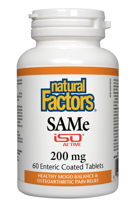 Natural Factors - SAMe, 30 tablets
