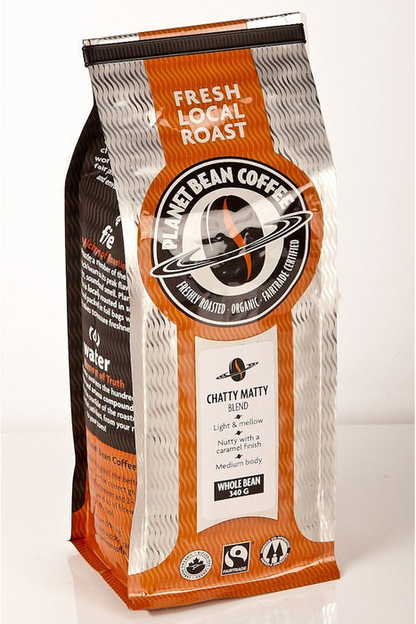 Planet Bean - Chatty Matty Light Roast Coffee, 340 g