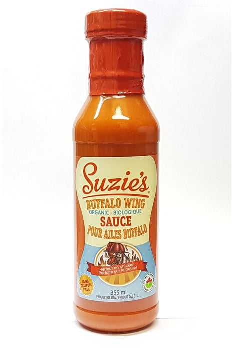 Suzie's Organics - Organic Buffalo Wing Sauce, 355 mL