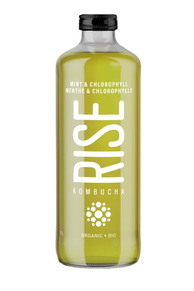 Rise Kombucha - Mint & Chlorophyll, 1 L