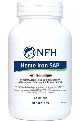 NFH - Heme Iron SAP, 30 Caps