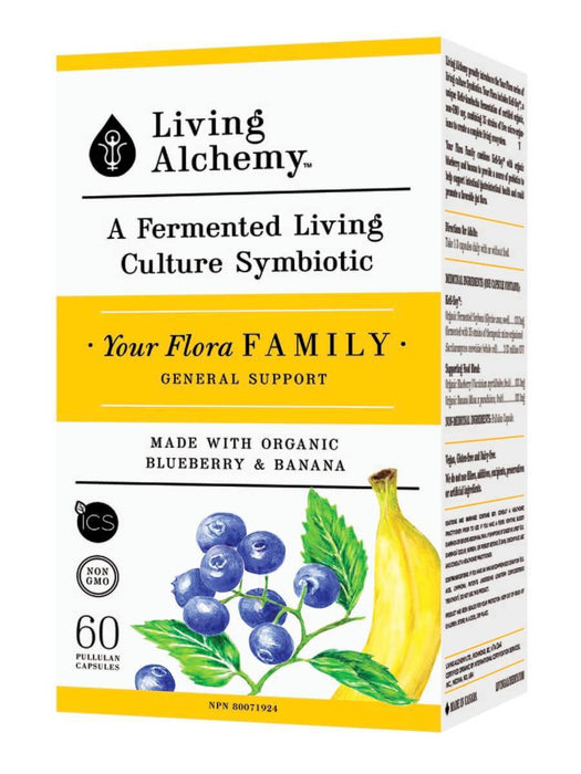 Living Alchemy - Your Flora Family, 60 Caps