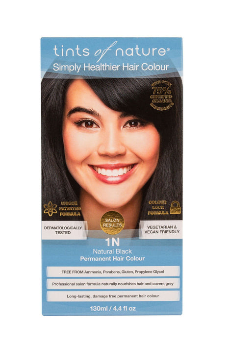 Tints of Nature - 1N Natural Black, 130ml