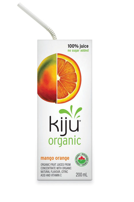 Kiju - Organic Mango Orange Juice, 200 mL