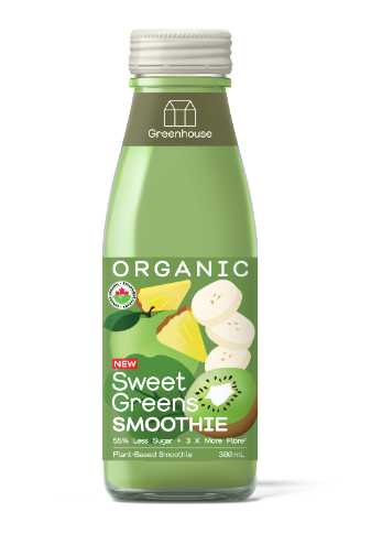 Greenhouse Juice - Sweet Greens Smoothie, 300 mL