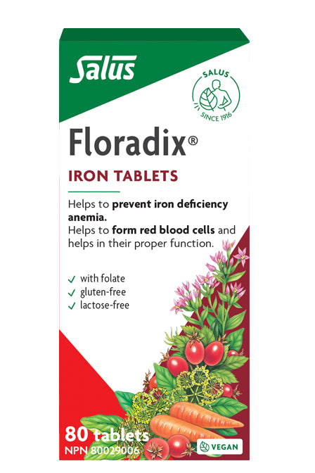 Salus - Floradix Iron, 80 Tablets