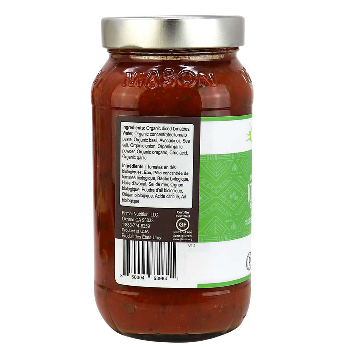 Primal Kitchen - Pasta Sauce, Tomato Basil Marinara, 685 mL