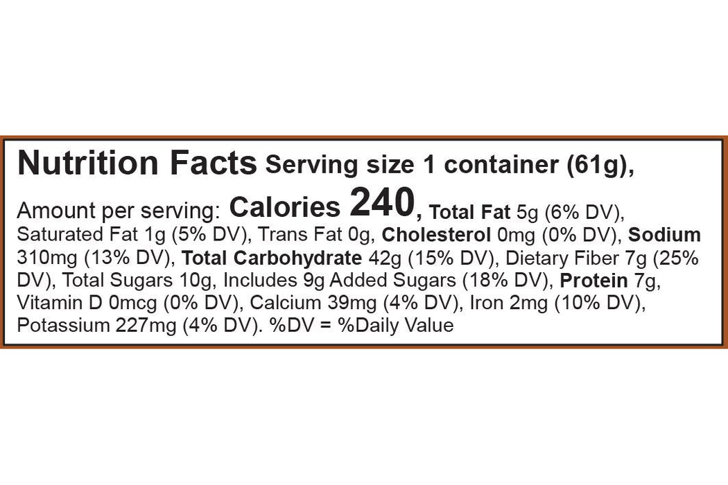 Bob's Red Mill - Gluten-Free Brown Sugar & Maple Oatmeal Cup, 61 g