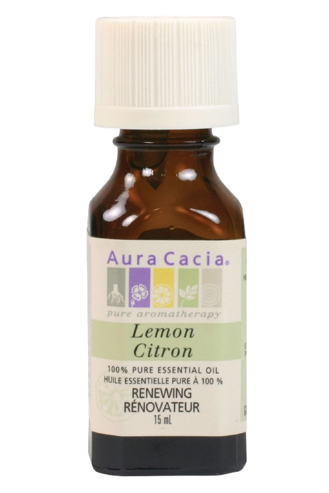 Aura Cacia - Lemon Oil, 15 mL