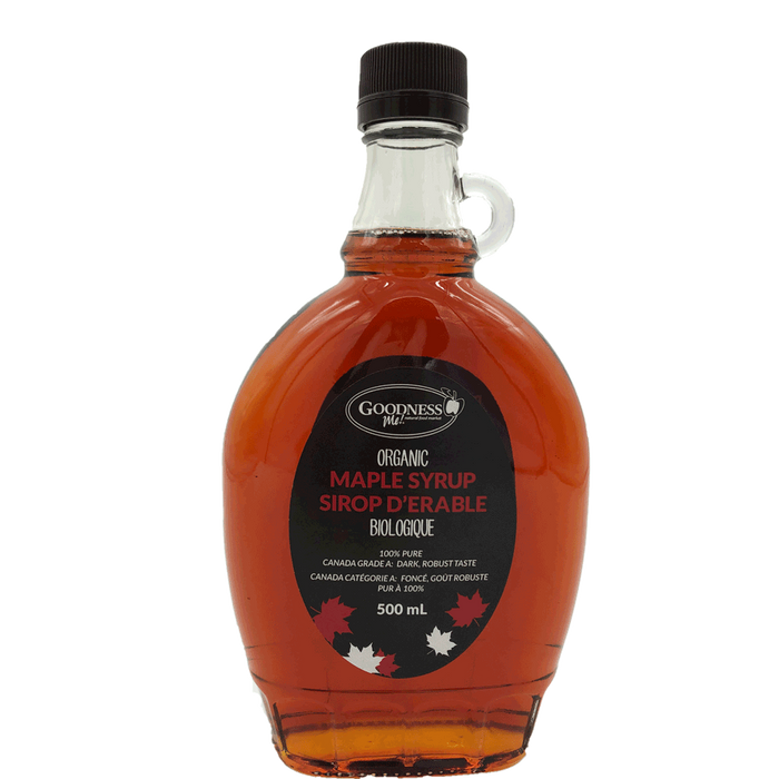 Goodness Me! - Organic Maple Syrup, Grade A Dark, 500 mL