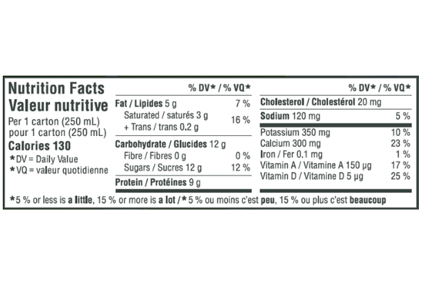 Organic Meadow - Organic 2% UHT Milk, 4x250 mL