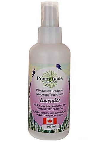Penny Lane Organics - Spray Deodorant Lavender - 160mL