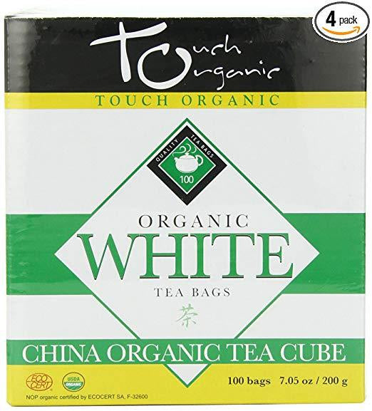 Touch Organic - Organic White Tea Cube, 100 Count