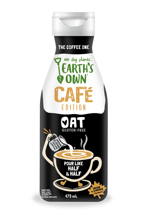 Earth's Own - Cafe Edition Oat Coffee Creamer, 473 mL