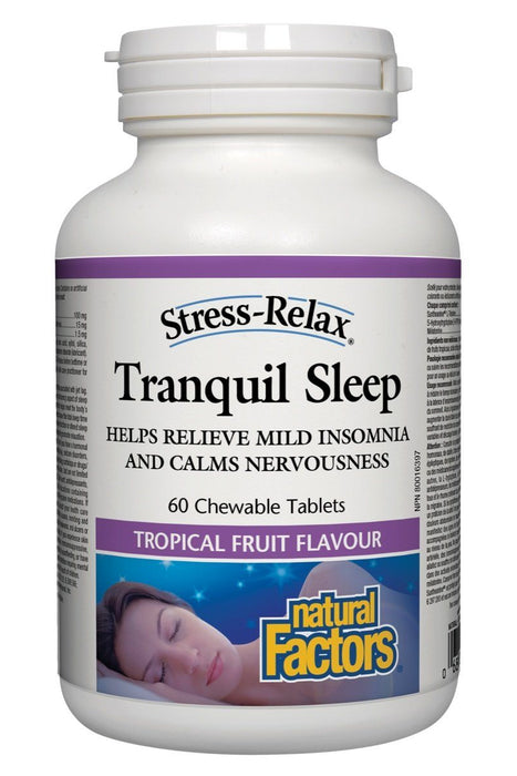 Natural Factors - Tranquil Sleep, 60 tablets