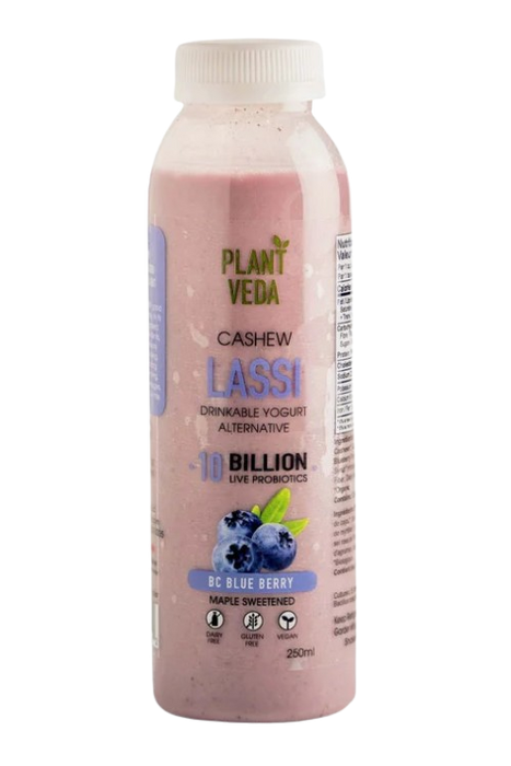 Plant Veda - Cashew Lassi - Blueberry, 250 mL