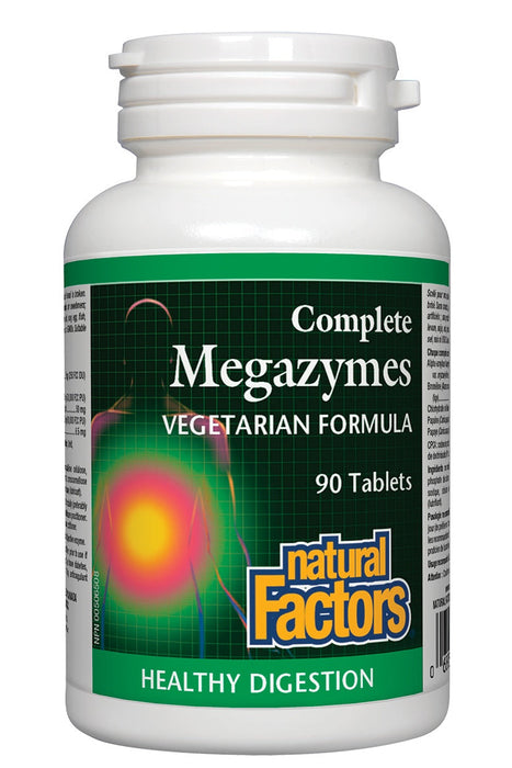 Natural Factors - Complete Megazymes, 90 tablets