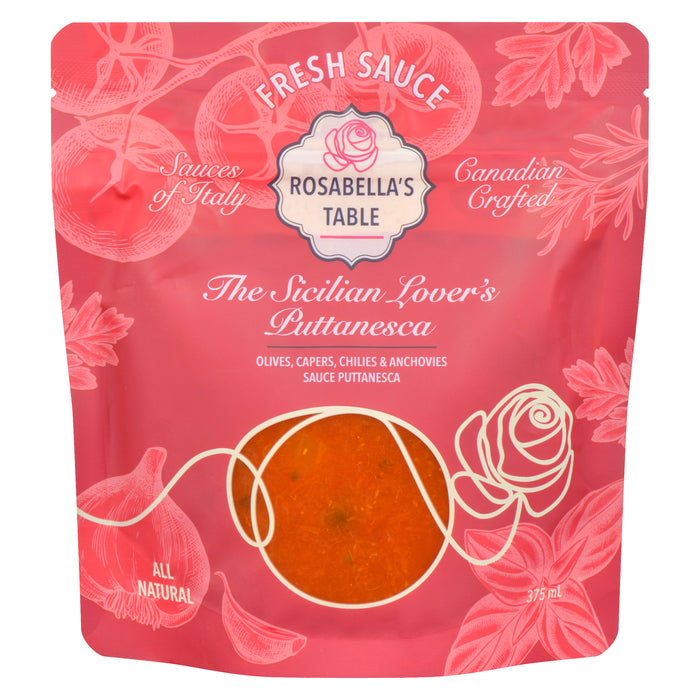 Rosabella's Table - Pasta Sauce The Sicilian Lover's, 375 mL