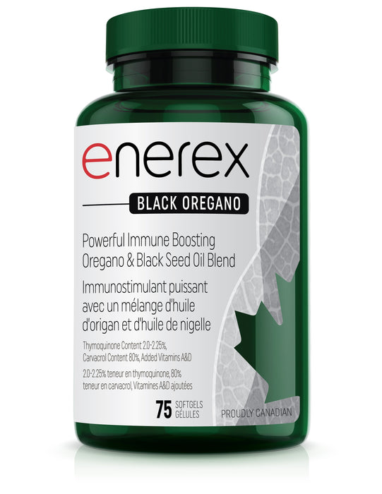 Enerex - Black Oregano, 75 VCAPS