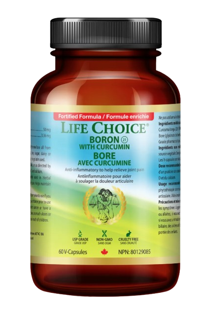 Life Choice Ltd. - Boron with Curcumin, 60 Vcaps
