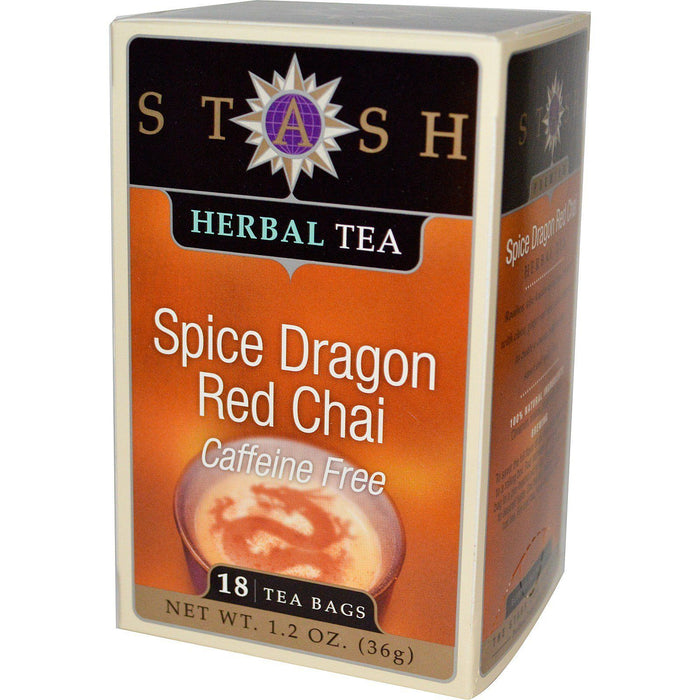 Stash - Spice Dragon Red Chai Tea, 18 Count