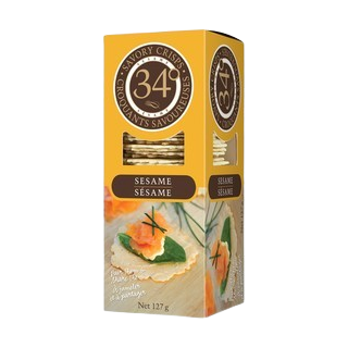 34 Degrees - Sesame Crisps, 127 g