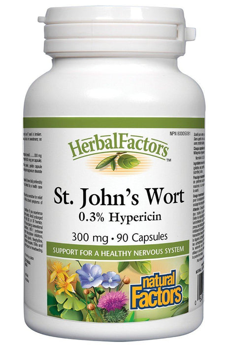 Natural Factors - St. John's Wort, 90 capsules