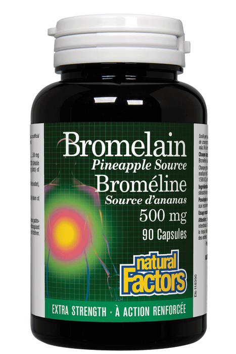 Natural Factors - Bromelain 500mg, 90 capsules
