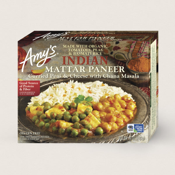 Amy's Kitchen - Indian Mattar Paneer, 283 g