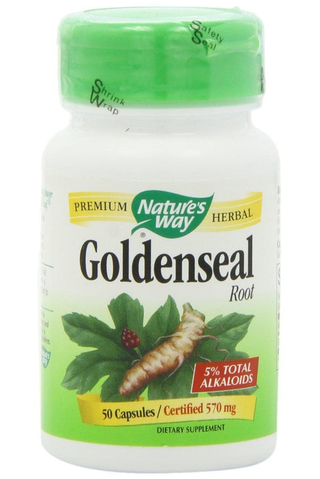 Nature's Way - Goldenseal Root, 50 capsules