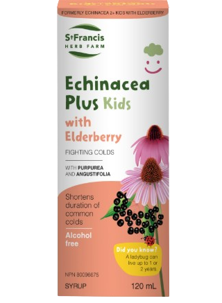 St. Francis - Echinacea Plus Kids with Elderberry, 120 mL