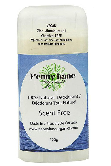 Penny Lane Organics - Scent Free Deodorant, 120g