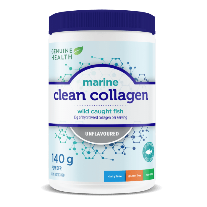 Genuine Health - Marine Clean Collagen - Unflavoured, 140g