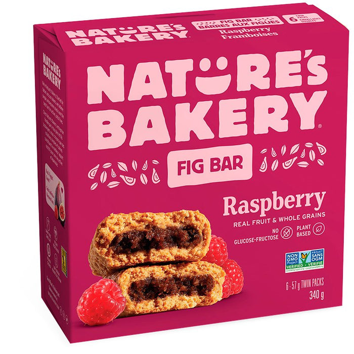 Nature's Bakery - Raspberry Fig Bars, 6x57 g
