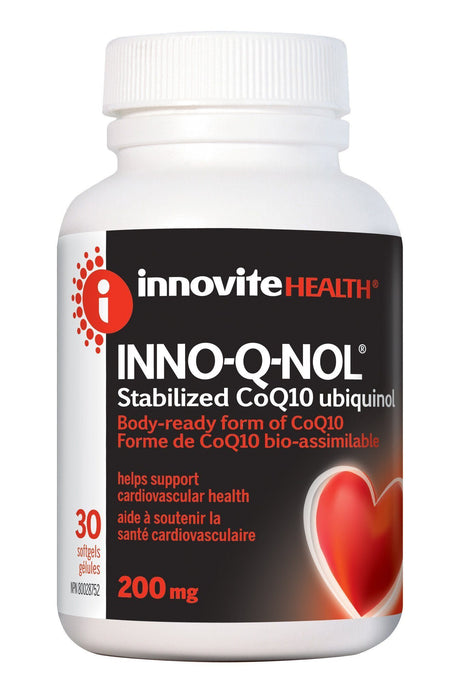 Inno-Vite - Inno-Q-Nol 200mg, 30 Softgels