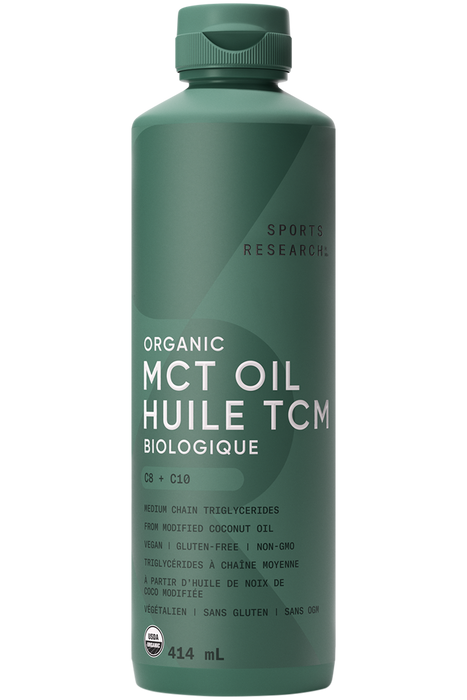 Sports Research - Organic MCT Oil, 414 mL