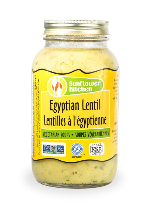 Sunflower Kitchen - Egyptian Lentil (No Oil Added), 956 mL