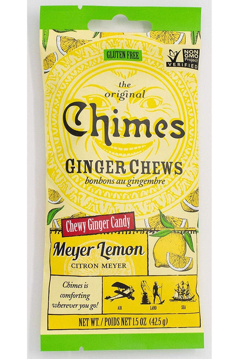 Chimes - Meyer Lemon Ginger Chews, 42.5 g