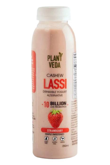 Plant Veda - Cashew Lassi - Strawberry, 250 mL
