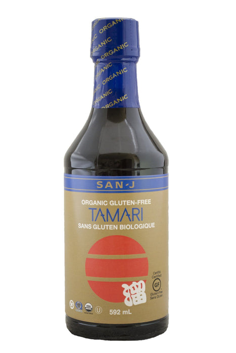 San-J - Organic Tamari Soy Sauce, 592 mL