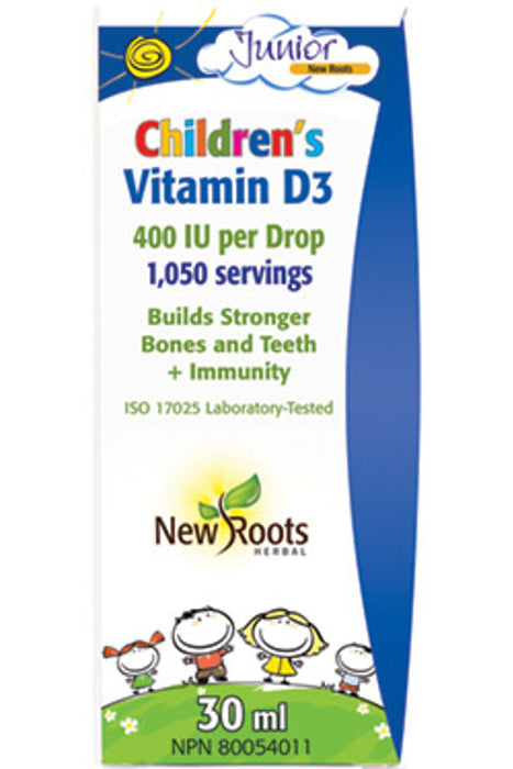 New Roots Herbal - Children's Vitamin D3, 30ml