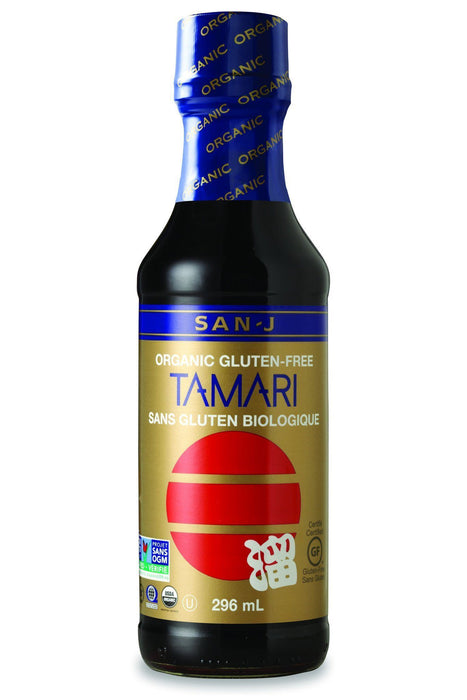 San-J - Organic Tamari Soy Sauce, 296 mL