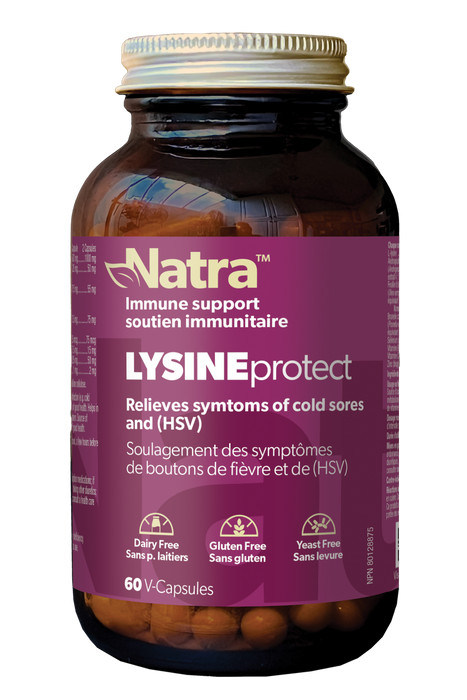 Natra - LYSINEprotect, 60 Capsules